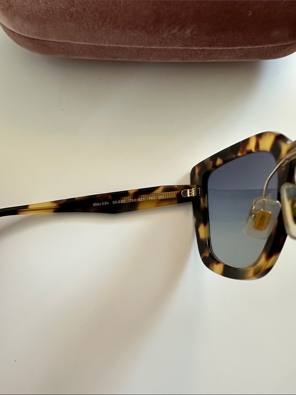 Miu Miu Tortoise Women’s Sunglasses - Picture 6 of 11